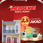 Pamulang Heritage 3 Beta HUT RI 80 rumah di Pamulang